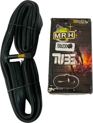 MRH Cycle Tube Size 700X23C Schrader Valve 48MM Moulded Butyl Rubber Bicycle Tube Tubular For 700X23C