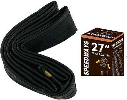 SPEEDWAYS 27 Inch Cycle Tube Schrader Valve 50MM Moulded Nylon Rubber Bicycle Tube Tubular For 27.5X1.9/2.125