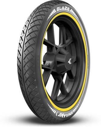 jktyre 80/100-18 BLAZE BF64 FRONT TWO WHEELER TYRE TUBELESS For 1