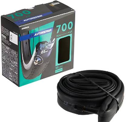 Schrodinger 40080 Bicycle Self Healing Inner Tube 700 x 35/45 mm Schrader (AV) 33mm / 33L Hybrid cycle tube Schrader 33L (AV) Auto Valve For Hybrid bicycle tyre 700x 35 / 45mm