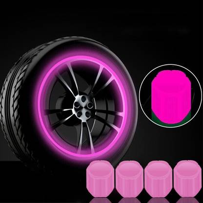 NANDI MART Plastic Tyre Valve Cap for Car