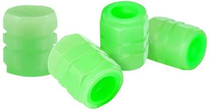 RECTITUDE Plastic Tyre Valve Cap for Car, Bike