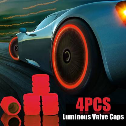 NANDI MART Plastic Tyre Valve Cap for Car