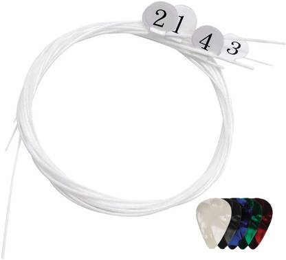 Mocking Bird Ukulele String Set for Soprano, Concert, Tenor,1-A,2-E,3-C,4-G Nylon Strings Concert Ukelele Strings