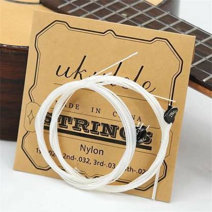 S P E 4PCS/Set Nylon String Universal Ukulele String For 21in 23in 26in Ukuleles Music Concert Ukelele Strings