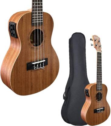 IMAGINEA 24 Inch Tenor Ukulele Concert Size Ukulele Built-in Equalizer with Carrying Bag Tenor Ukulele
