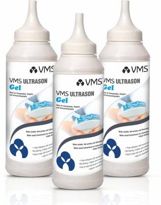 VMS Ultrason/Physiotherapy Ultrasound Gel Blue (3 Bottle) Ultrasound Machine