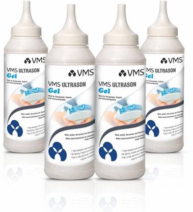 VMS Ultrason/Physiotherapy Ultrasound Gel Blue (4 Bottle) Ultrasound Machine