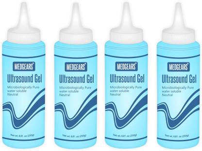 MEDGEARS Microbiologically Pure Water Ultrasound Gel - Pack of 4 bottles Ultrasound Machine