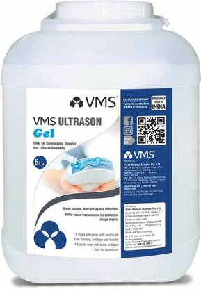 VMS Ultrason/Physiotherapy Gel 5 Litre Jar (Transparent) Ultrasound Machine