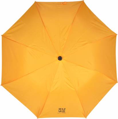 EUME Leatrix 21 Inch 2 Fold Auto-Open Golden Umbrella