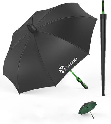 Anycho Big Size Umbrella for Men - 54 Inch Umbrella with Waterproof Jacket Umbrella