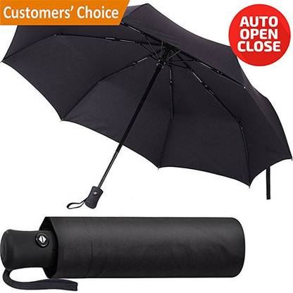 PRATYANG Travel Automatic Umbrella Windproof Rain Umbrellas Auto Open Close Umbrella 002 Umbrella