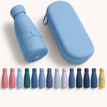 Moncerise Mini Umbrella(Manual Open)UV Protection/Anti-Slip Handle- Use in Rain & Summer Umbrella