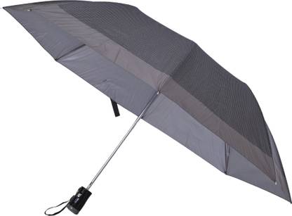 Happy 25X8 Print Silver Prince DLX 2-FOLD Umbrella for Man Open Function with Button Umbrella