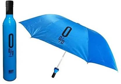 KHILONEWALA Foldable Compact Bottle Shape Umbrella with Plastic Case Umbrella