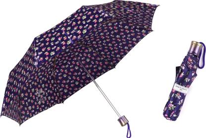 Adi K.C.Paul & Sons SILK 3 FOLD Stylist umbrella for men & women | 3 fold umbrella for women | Umbrella