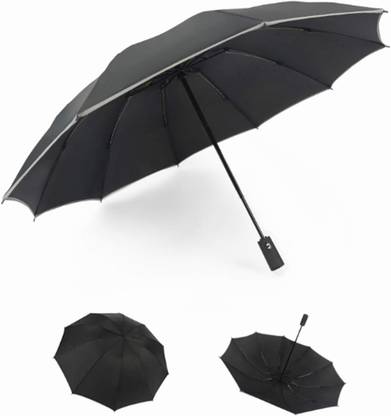 HOPZ Mechanical Handle Auto Open Close Folding Umbrella Umbrella Umbrella