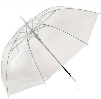 Cpixen Clear Transparent, Durable Wind-Resistant Umbrella Umbrella