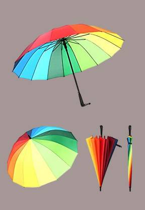 Naridream F-Rainbow Umbrella (65CM) Heavy Quality PCAK OF-1 Umbrella
