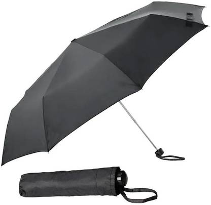 Shree Jeee Umb BLK 3FLD Umbrella