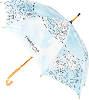 Doodlicious Designer Tall Size Tie die Doodle umbrella Umbrella for rain & UV Protection Umbrella