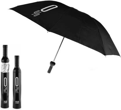 Nea Cork & Canopy: Wine Bottle-Inspired Protection Umbrella