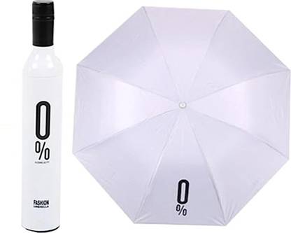 TJB BOTTLE UMBRELLA (WHITE ) PACK OF 1 PIECE Umbrella