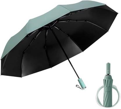 XBEY 3 Fold - Automatic with Sturdy 12 Ribs for Rainy Umbrella