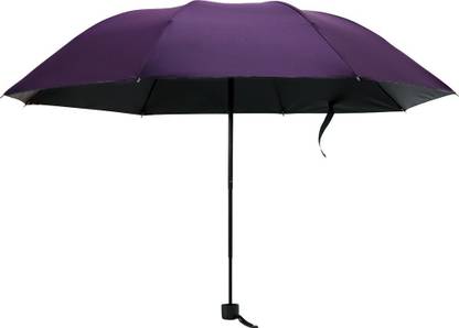 KUBER INDUSTRIES 3 Fold Manual Umbrella