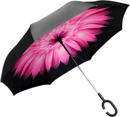 UK Enterprise C Type Handle Double Layer Inverted Upside Down Reversible Umbrella