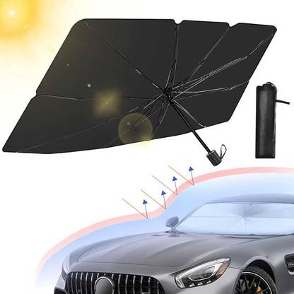 KURUJI Car Windshield Sun Shade Umbrella Umbrella
