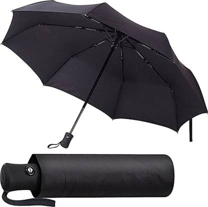 VniQ Automatic Portable Travel Umbrella Strong Compact & Easy Auto Open/Close Button Umbrella
