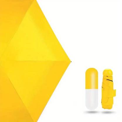 Pamidhar Ultra Light Mini Folding Compact Pocket Umbrella with Lovely Capsule Case Umbrella