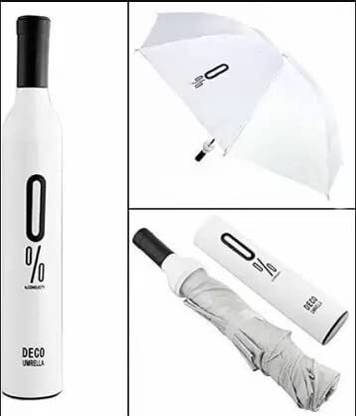 KvExport Folding Portable Umbrella with Bottle Cover Umbrella