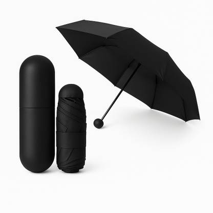 Vendola Capsule Umbrella Compact Mini Foldable Umbrella for Sun & Rain. Umbrella
