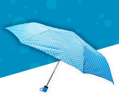 Fun Fusion Dot Print Classy Color May Vary 3 Fold for Boys & Girls Umbrella