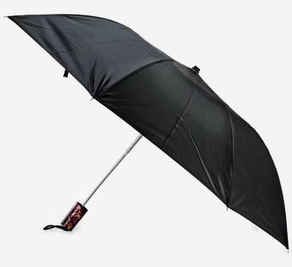 Sports GF Pure Dark Zed Black Plain One Color Automatic 2 Fold Umbrella Umbrella