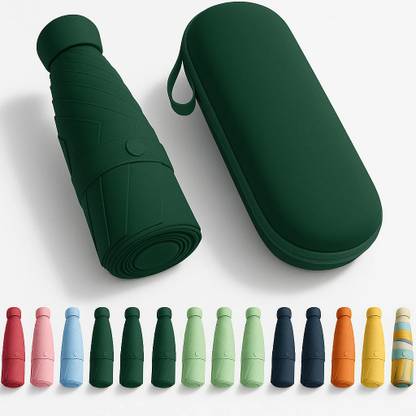 Moncerise Mini Umbrella(Manual Open)UV Protection/Anti-Slip Handle- Use in Rain & Summer Umbrella