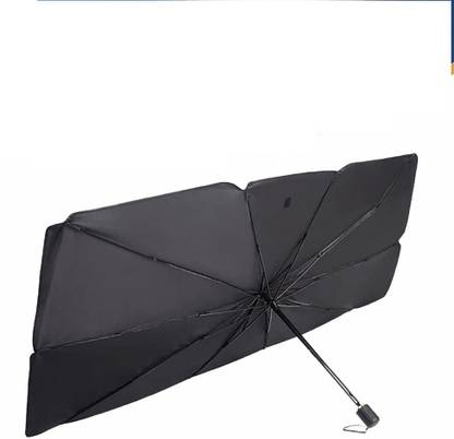romj Foldable Sun and Heat Window Protection Car Sun Set Umbrella (Pack of 1) Umbrella