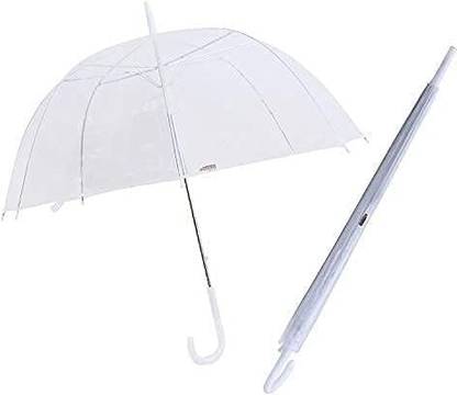 slonama Transparent Windproof Compact Travel Umbrella with Auto Open Close Umbrella