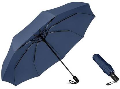ECOMZIO Folding Umbrella for Rain,Auto Open and Close Small Folding Travel Umbrella
