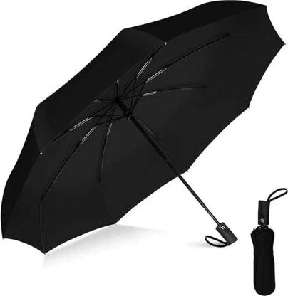 DZX-RE 3 Fold Fully Automatic Rain UV Protection Portable Foldable Travel Umbrella
