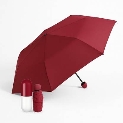Vendola Capsule Umbrella Compact Mini Foldable Umbrella for Sun & Rain. Umbrella