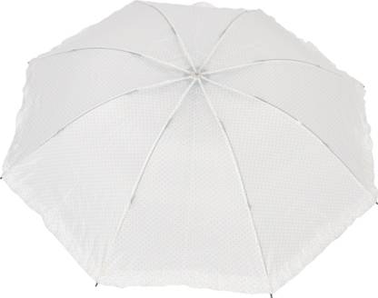Bizarro.in 4 Fold Straight Handle Polka Printed Outdoor Umbrella For Men,Women,Boys & Girls Umbrella
