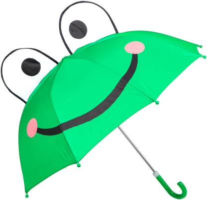 FIDDLERZ 944 Umbrella Frog Green White Umbrella