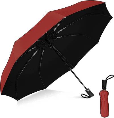 Sharkk 3 Fold Fully Automatic Rain UV Protection Portable Foldable Umbrella
