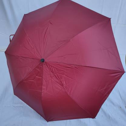 wishblog Solid Maroon Color Umbrella Umbrella