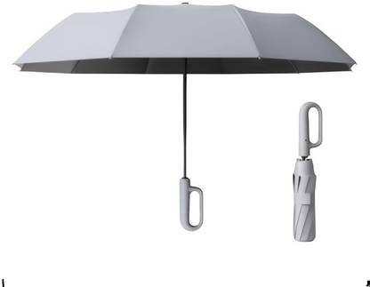 RAINGAL Auto Open 3 Fold Umbrella For Protection Against Rain Sun+UV Rays with cover Umbrella