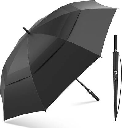SHREVIIMPEX 60inch Double Layer Big Umbrella for Men, Auto Open with Windproof Umbrella